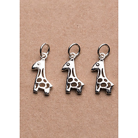 Combo 3 cái charm bạc hình con hưu cao cổ treo - Ngọc Quý Gemstones