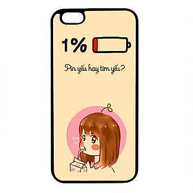 Ốp lưng cho iPhone 6 Plus Girl 01 - Hàng chính hãng