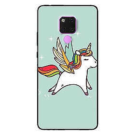Ốp lưng dành cho Huawei 5t - Mate 20 - Mate 20 Pro mẫu Ngựa Cánh Thiên Thần