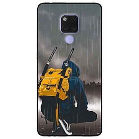 Ốp lưng in cho Huawei Mate 20 Mẫu Dưới Mưa