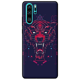 Ốp lưng in cho Huawei P30 Pro Sói - Hàng chính hãng