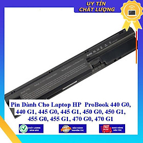 Pin dùng cho Laptop HP ProBook 440 G0 440 G1 445 G0 445 G1 450 G0 450 G1 455 G0 455 G1 470 G0 470 G1 - Hàng Nhập Khẩu  MIBAT63
