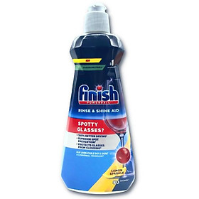 Nước làm Bóng dùng cho máy rửa chén Finish 400ml hương chanh - Anh