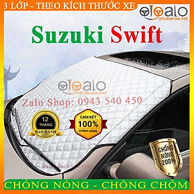 Bạt Phủ Ô Tô Suzuki Swift Cao Cấp 3 Lớp Chống Nắng Nóng Chống Nước Chống xước