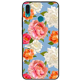 Ốp lưng in cho Huawei Y9 2019 Mẫu Hoa Đa Sắc