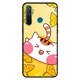 Ốp Lưng in cho Realme 5 Mẫu Mèo May Mắn 3 - Hàng Chính Hãng