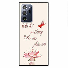 Ốp lưng dành cho Samsung Galaxy Note 20 - Note 20 Ultra - mẫu Sen Hồng Và Cá