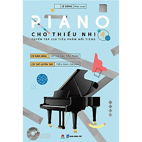 Sách - Piano Cho Thiếu Nhi - Tập 4 - Huy Hoàng Bookstore