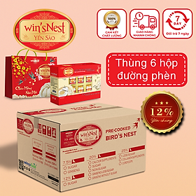 (Thùng Yến Xuân) 6 Hộp Nước Yến Sào win