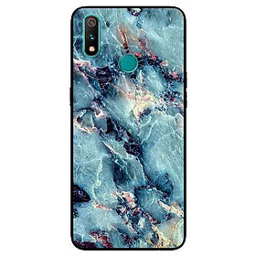 Ốp Lưng in cho Realme 3 Pro Mẫu NỀN ĐÁ HOA 5 - Hàng Chính Hãng