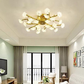 Đèn chùm, Đèn trần,đèn tô điểm phòng tiếp đón khách  tay đèn  D982/18 DT