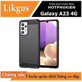 Ốp lưng chống sốc vân kim loại cho Samsung Galaxy A13 / A23 / A33 5G / A53 5G / A73 5G hiệu Likgus (bảo vệ máy, chống va đập) - hàng nhập khẩu