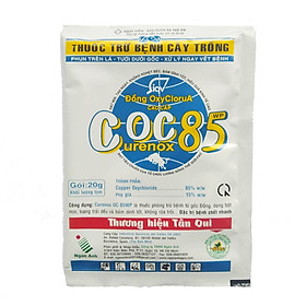 Chế phẩm CURENOX COC 85 - CURENOX OC 85 WP giúp phòng trừ nấm bệnh - bổ sung vi chất giúp cây khỏe tăng năng suất và chất lượng