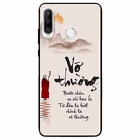 Ốp lưng in cho Huawei P30 Lite Mẫu Vô Thường Bước Chân
