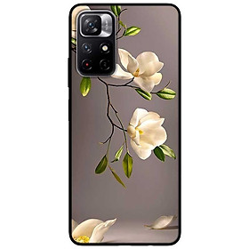 Ốp lưng dành cho Xiaomi Redmi Note 11 5G - Redmi Note 11T - Redmi Note 11S mẫu Hoa Lá Rơi
