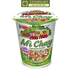 ACECOOK - Mì ly Handy Hảo Hảo hương vị lẩu nấm thập cẩm chay, Mì chay Handy Hảo Hảo lẩu nấm thập cẩm chay, Mì Handy Hảo Hảo ly chay lẩu nấm thập cẩm, Mì ly Hảo Hảo Handy lẩu nấm thập cẩm chay, Mì ly ăn liền chay (66g/ly)