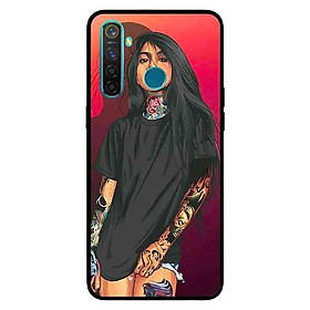 Ốp Lưng in cho Realme 5 Mẫu NỮ THỜI TRANG - Hàng Chính Hãng