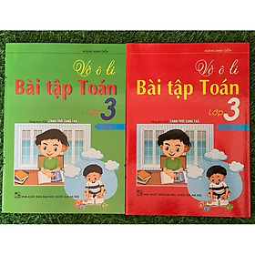 Sách – Combo Bộ 2 Cuốn: Vở ô Li Bài Tập Toán Lớp 3 Quyển 1 + 2 (Dùng Kèm SGK Chân Trời Sáng Tạo) (HA-MK)