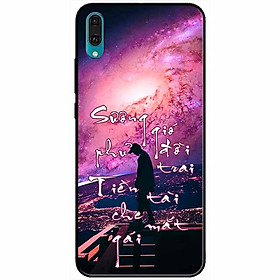 Ốp lưng dành cho Huawei Y7 Pro 2019 mẫu Sương Gió Phủ Đời Trai