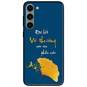 Ốp lưng dành cho Samsung S23 - S23 Plus - S23 Ultra - A34 5G - A54 5G mẫu Chiếc Lá Vô Thường