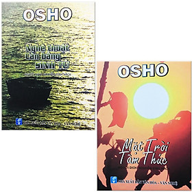 Sách - Osho - Nghệ Thuật Cân Bằng Sinh Tử + Osho - Mặt Trời Tâm Thức - Combo 2 Cuốn - Chính Thông Book