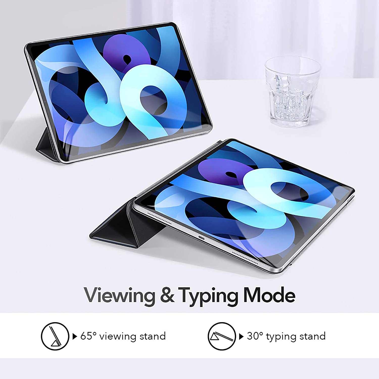 Bao da dành cho iPad Air 4 10.9inch 2020 ESR Rebound Magnetic Slim Case - Hàng Nhập Khẩu