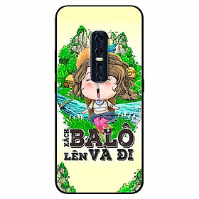 Ốp lưng in cho Vivo V17, S1 Pro Mẫu Xách Balo Lên Nữ