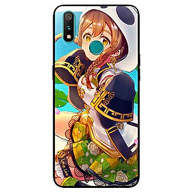 Ốp Lưng in cho Realme 3 Mẫu Cô Gái Hải Tặc - Hàng Chính Hãng