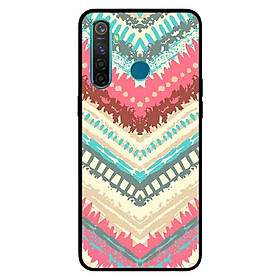 Ốp Lưng in cho Realme 5 Mẫu Thổ Cẩm - Hàng Chính Hãng