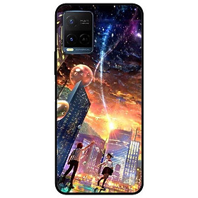 Ốp lưng dành cho Vivo Y21 - Vivo Y21s mẫu Cặp Đôi Ánh Sao