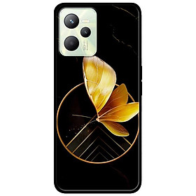 Ốp lưng dành cho Realme C35 - Realme Narzo 50A Prime mẫu Vòng Tròn Bướm Vàng