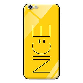 Ốp lưng kính cường lực cho iPhone 6 NICE - Hàng chính hãng