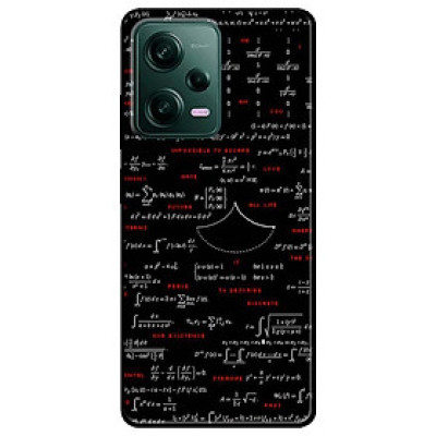 Ốp lưng dành cho Redmi Note 12 - Redmi Note 12 Pro - Redmi Note 12 Pro 5G - Toán Học Tiếng Anh - Hàng Chính Hãng