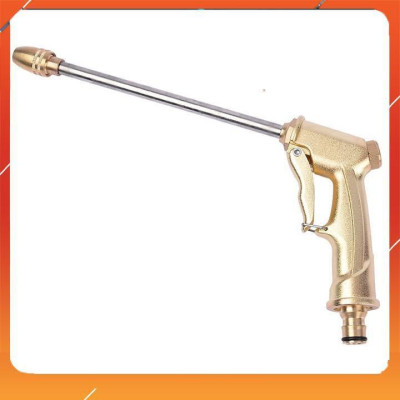 Vòi Xịt️Evoucher Bộ dây vòi xịt nước rửa xe, tưới cây , tăng áp 3 lần, loại 20m 206701-3 đầu đồng,cút,nối đen+  đai