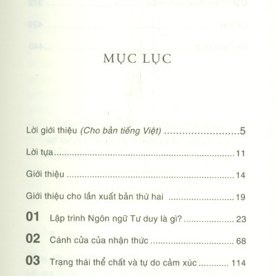 NLP CĂN BẢN - Những Kỹ Thuật Tâm Lý Để Thấu Hiểu Và Gây Ảnh Hưởng Đến Người Khác (Tái bản lần thứ bảy, năm 2022)