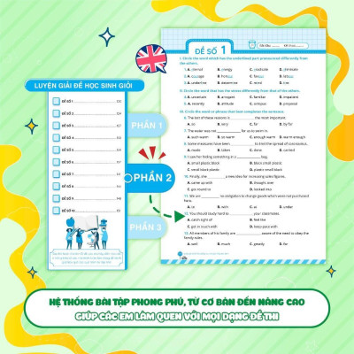 Sách - Luyện Giải Bộ Đề Bồi Dưỡng Học Sinh Giỏi Tiếng Anh Lớp 9 - Megabook