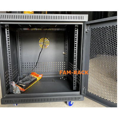 Tủ Mạng 10U D400 Famrack – Tủ Rack Để Sàn Hàng Chính Hãng, Có Bánh Xe, Chuẩn 19"