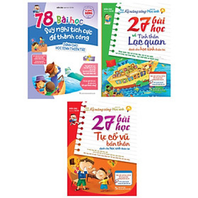 	Sách Rèn Luyện Kỹ Năng Sống Dành Cho Học Sinh Thiên Tài (Trọn Bộ 3 Tập) _ML