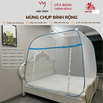 Màn Chụp , Mùng Chụp Cao Cấp Mộc Miên Đỉnh Rộng ( Hà Nội ) 