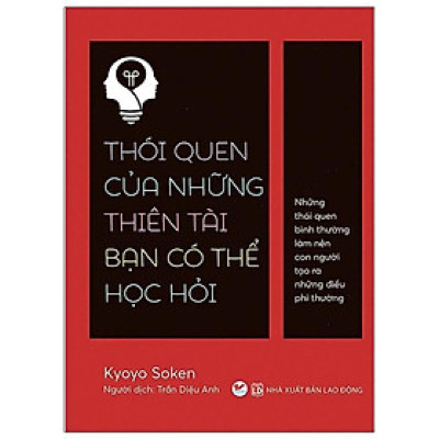 Sách - Thói Quen Của Những Thiên Tài Bạn Có Thể Học Hỏi - Tân Việt Books