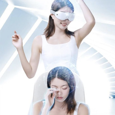 Máy Massage Mắt Xiaomi Jeeback E9 Tích Hợp Nghe Nhạc Chế Độ Massage 3D Dễ Chịu - Hàng Chính Hãng