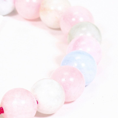 Vòng tay đá Beryl đa sắc size hạt 8mm - Ngọc Quý Gemstones