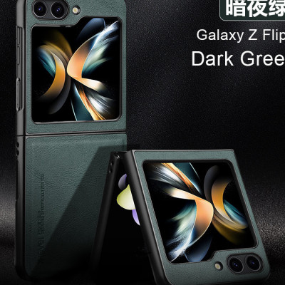 Ốp lưng da cho Samsung Galaxy Z Flip 6 (Flip6) hiệu X-Level cao cấp - Hàng chính hãng