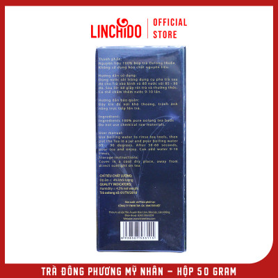 TRÀ ĐÔNG PHƯƠNG MỸ NHÂN - HỘP 50G