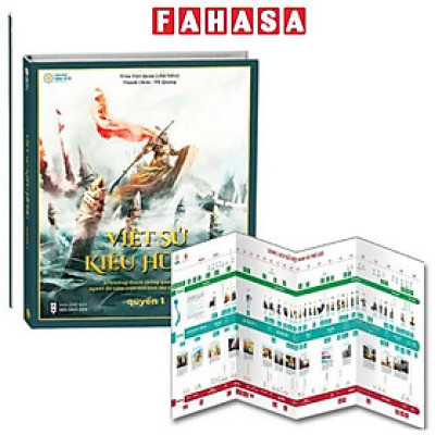 Sách - Việt Sử Kiêu Hùng - Quyển 1 - Bìa Cứng (Tái Bản 2025) - Tặng Kèm Tranh Việt Sử 4000 Năm (Tái Bản 2025)