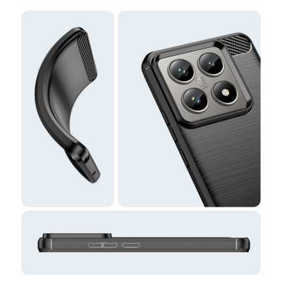 Ốp lưng chống sốc vân kim loại cho Xiaomi 14T , 14T Pro hiệu Likgus (chuẩn quân đội, chống va đập) - hàng nhập khẩu