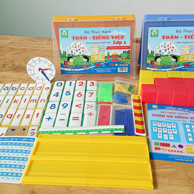 BỘ THỰC HÀNH TOÁN – TIẾNG VIỆT LỚP 1 (KP)