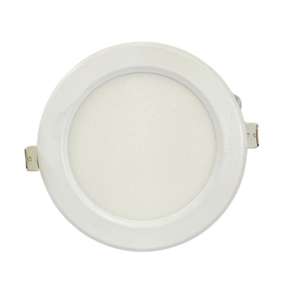 Đèn LED Panel tròn đổi màu PT04. V2 ĐM 9W lỗ khoét trần 110 mm Rạng Đông