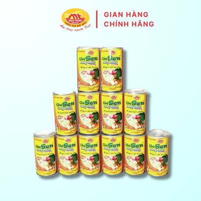 Chè sen long nhãn Minh Trung 365g - Chè Sen Long Nhãn 12 (combo 12 lon)