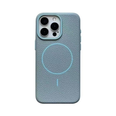 Ốp Lưng Da Likgus Beaty Viền Dẻo Chống Sốc Hỗ Trợ Sạc Không Dây Magnetic Cho Iphone 16 Pro Max / 15 Pro Max - Hàng chính hãng